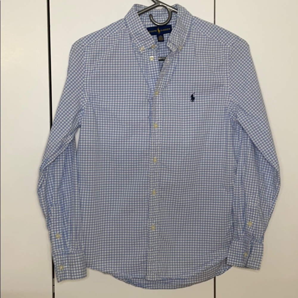 Polo Ralph Lauren Big Boys Poplin Shirt - L 14-16
